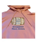 Champion Hoodie Pink Women Size XL Oktoberfest Munich, Germany Sweatshir... - £21.71 GBP