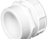 Charlotte 103P White PVC Trap Male Adapter, 1-1/2&quot; x 1-1/4&quot; - $6.44