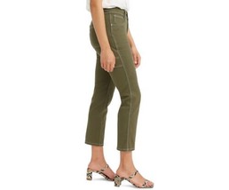 Levi&#39;s Womens 724 Straight Leg Cropped Jeans Size:24 Color:Olive Night - £37.80 GBP