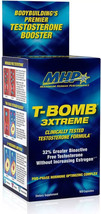 MHP T-Bomb 3Xtreme 5 Phase Extreme Testosterone Booster Sex Drive 168 Ca... - £29.98 GBP