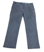 Tommy Bahama Chino Pants Mens Tag 38x30 Gray Straight Slim Stretch - $25.74