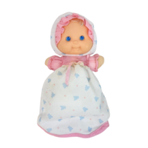 Vintage 1992 Fisher Price Puffalump Kids Newborn Baby Doll 1210 Stuffed Plush - £51.56 GBP