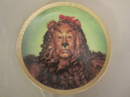COWARDLY LION collector plate WIZARD OF OZ PORTRAITS Thomas Blackshear - $55.96