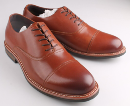 Kenneth Cole Reaction Argilla Elastico Punta Marrone Misura 11.5 Oxford ... - $39.96