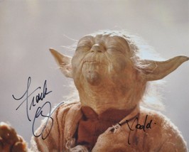 FRANK OZ SIGNED Photo Of Yoda - Star Wars - The Muppets - Jim Henson w/coa - £172.06 GBP