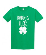 Daddy&#39;s Lucky Charm Shirt, St Patricks Day Shirt, Daddys Lucky Charm Top - £11.81 GBP+