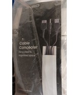 EVEO CABLE CONCEALER Cord Cover Wall Paintable Wire Hiders (New In Box) - $184.53 MXN