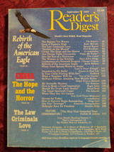Readers Digest September 1989 Orel Hershiser Nathan M. Adams Tim Cahill - £5.44 GBP