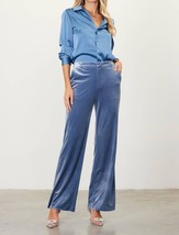 Skies Are Blue velvet wide leg pant size XS - $40.59