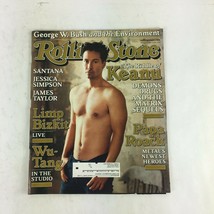 August 2000 Rolling Stone Magazine Keanu Papa Roach Limp Bizkit Wu-Tang Santana - £7.80 GBP