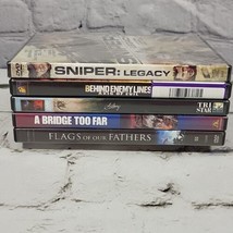 War Combat Action Movies DVD Lot Of 5 Flags Of  Our Fathers Sniper Glory  - $14.84