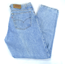 Levi&#39;s 550 Relaxed Tapered Leg Mens Jeans 38x32 USA Made Denim Blue Ligh... - $28.45