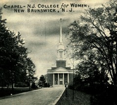 Voorhees Chapel New Jersey College for Women new Brunswick UNP DB Postcard Q15 - £11.07 GBP