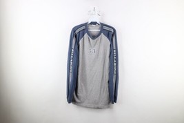 Vintage 90s Billabong Mens XL Faded Striped Spell Out Long Sleeve T-Shirt Gray - £46.76 GBP