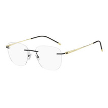 Hugo Boss BOSS 1266/C 0003 00 Matte Black/Gold 53mm Eyeglasses New Authentic - $83.29