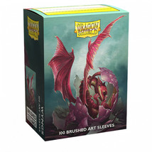 Brushed Art Wyngs Baby Dragon 100 ct Dragon Shield Sleeves Standard Size - £23.59 GBP