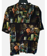 Freddy Krueger Nightmare on Elm Street  All Over Print Button Up Shirt M... - £97.76 GBP