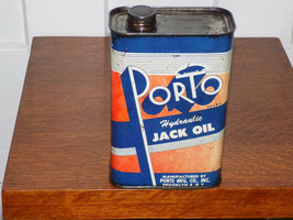 Porto Hydraulic Jack Oil 1 Quart Empty Can - $39.60
