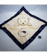 New England Patriots Baby Fanatic Tan Security Bear Lovie Lovey Blue Tri... - £13.61 GBP