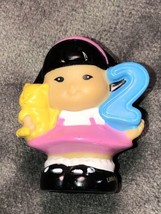 Fisher Price Little People Rare Hard To Find Girl “ 2” - $25.46