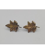 Vintage gold over sterling screw back earrings - $54.70 CAD