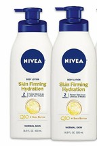 2 Pack Nivea Skin Firming Hidratation Body Lotion - £26.47 GBP