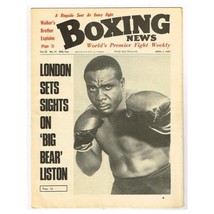 Boxing News Magazine April 4 1969 mbox3420/f  Vol.25 No.14 London Sets Sights On - £3.11 GBP