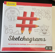 BRAND NEW IN SEALED BOX Mattel “Sketchagrams” Game for Ages 14+ - $14.95
