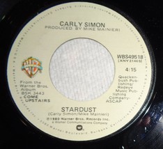 Carly Simon 45 RPM Record - Stardust / Jesse B11 - £3.15 GBP