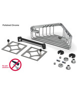 Promessa Deep Corner Soap Basket Polished Chrome - $203.78 CAD