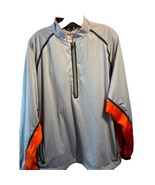 Sun Mountain Rainflex Men’s Large Full Zip Golf Jacket Gray Long Sleeve ... - $33.85 CAD