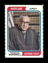 2009 Topps Heritage Political History Card #78 Thurgood Marshall Supreme Court - £3.85 GBP