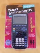 Texas Instruments TI-83 Plus Graphing Calculator - Black - Expandable NE... - £43.78 GBP