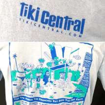 Tiki Central SF Bay Area Bar Crawl 2005 T-Shirt sz Medium 5th Annual Tra... - $35.66