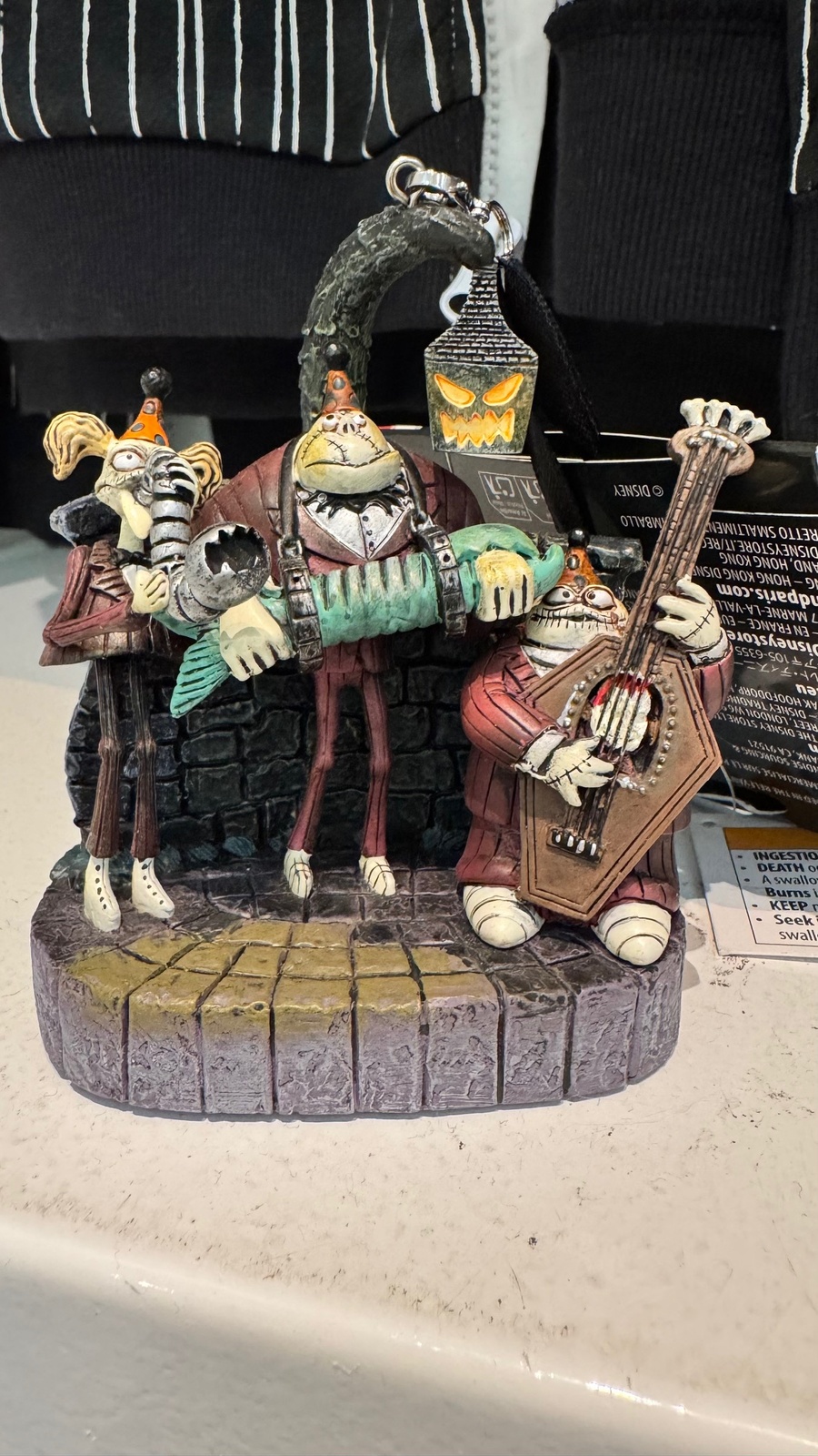 Disney Parks Nightmare Before Christmas Towns People Musical Ornament NEW - $39.90