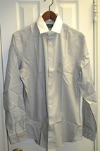 NEW KARL LAGERFELD MEN&#39;S GRAY LONG SLEEVE SHIRT SIZE M - $49.99