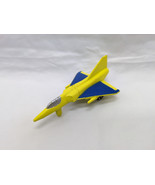 Yellow And Blue Military Fighter Diecast Plane 3&quot; - $244.42 MXN