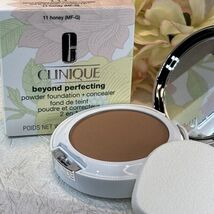 CLINIQUE BEYOND PERFECTING POWDER FOUNDATION + CONCEALER - 11 Honey FS N... - $22.72