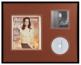 Patti Smith 16x20 Framed Rolling Stone Cover &amp; CD Display - £62.27 GBP