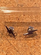 Lightning Bolt Silver Earrings Posts *New/Unused* DTC - £7.98 GBP