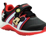 MICKEY MOUSE DISNEY Boys Light-Up Shoes Sneakers Toddlers 7, 8, 9 or 10 ... - £15.23 GBP