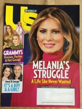 Us Weekly Magazine February 27, 2017 New Ship Free Cover Melania Trump - £19.65 GBP