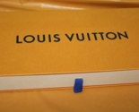 Louis Vuitton Iconic Luxury Orange Empty Slide Rectangle Gift Drawer Box - £27.68 GBP