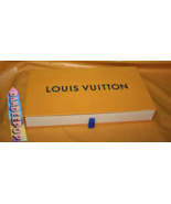 Louis Vuitton Iconic Luxury Orange Empty Slide Rectangle Gift Drawer Box - £27.58 GBP