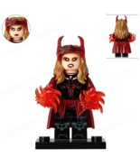 Marvel Superhero Wanda Scarlet Witch Minifigures Building Blocks Toys - $4.77 CAD