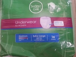 Disposable Incontinence Underwear Maximum Absorbency Level Panties Diapers - $30.57