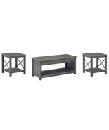 Freedan - 3 Pc. - Coffee Table, 2 End Tables - Grayish Brown - €154,63 EUR Freedan - 3 Pc. - Coffee Table, 2 End Tables - Grayish Brown - €154,63 EUR