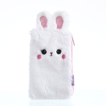 Korea Rabbit Cosmetic Bag Travel Zipper Rainbow Rabbit Organizer Makeup Bag Stud - £12.65 GBP