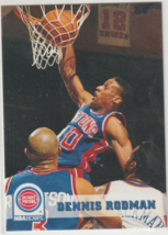 1993 Dennis Rodman Detroit Pistons SkyBox Card#66 yes Buy Now at old smokejoe13. - £3.05 GBP
