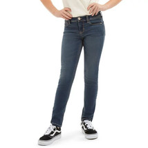 Jordache Girls Skinny Jeans, Dark Blue Size 8 - £12.65 GBP